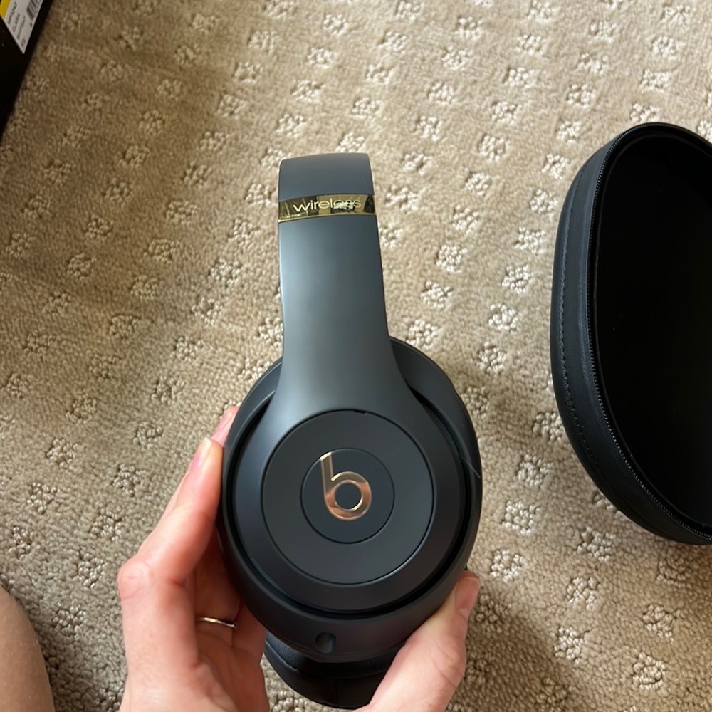 Beats head phones gray